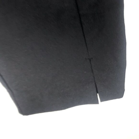 Athleta Wander High Rise Slim Black Nylon Athleisure Cropped Ankle Pants - Picture 11 of 13